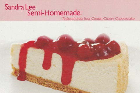 Recipe card: Philadelphia Sour Cream Cherry Cheesecake