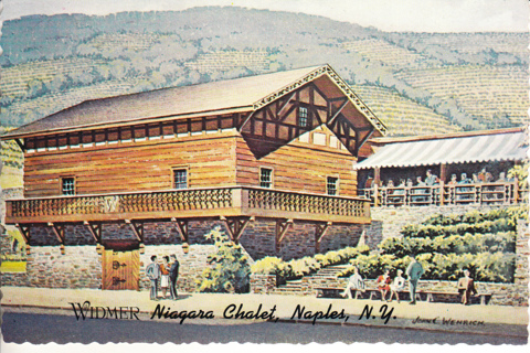 Vintage Postcard Niagara Chalet, Naples, NY