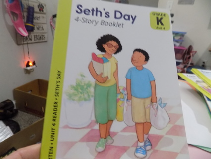 Seth's Day 4 story booklet Grade K unit 4 Stories for students