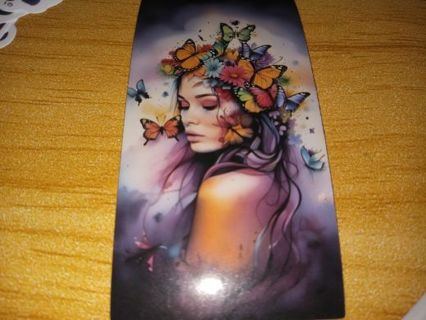 Beautiful nice one small new vinyl laptop sticker no refunds regular mail win 2 or more get bonus