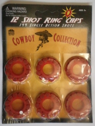 Vintage 12 Shot Ring Caps made in Italy