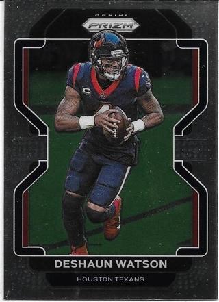 2021 PRIZM DESHAUN WATSON CARD