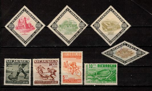 Nicaragua Stamps 1940s