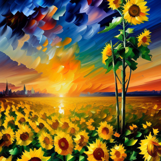 Listia Digital Collectible: Sunflowers