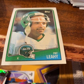 1988 Topps Pat leahy football card 