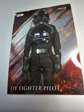 2018 Star Wars Tie Fighter Pilot card Topps Finest