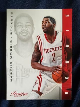 2012-13 Panini Prestige Rookie Marcus Morris Sr.