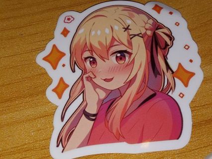 Anime Cute new big vinyl sticker no refunds regular mail only Very nice these are all nice