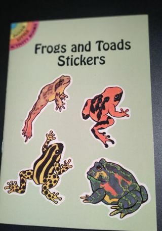 FROGS AND TOADS STICKER BOOK