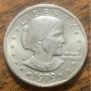 Susan B Anthony dollar 