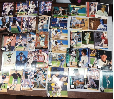 Huge Baseball Card Lot Metallic/ Foil Assorted Brands Score Upper Deck