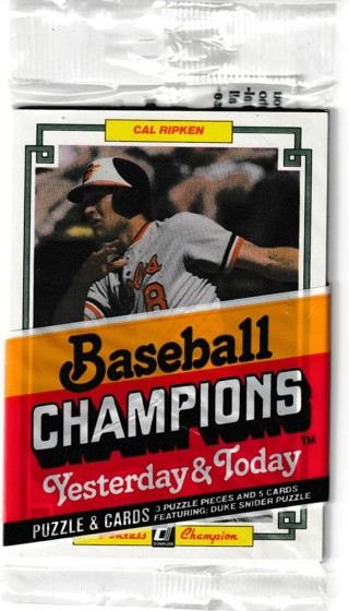 1984 Donruss Baseball Champions Extra Large Baseball Cards Sealed Package