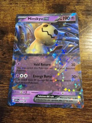 Pokemon Mimikyu EX promo 004