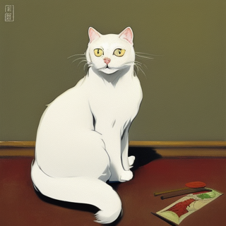 Listia Digital Collectible: Cat Artist
