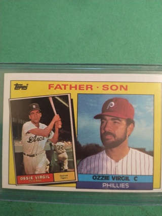 father son baseball card free shipping