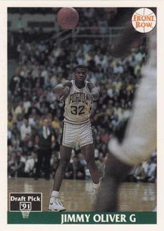 Tradingcard - 1991 Front Row #22 - Jimmy Oliver - Purdue Boilermakers