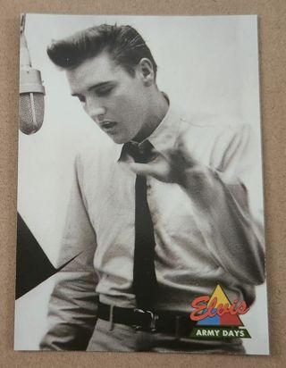 1992 The River Group Elvis Presley "Army Days" Card #73