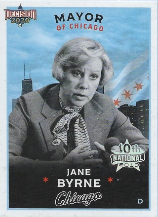  2019 Bench Warmer 40th National Decision 2020 #C4 Jane Byrne