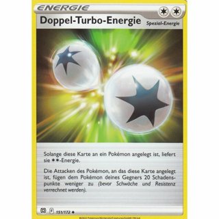  Tradingcard - Pokemon 2022 german Doppel-Turbo-Energie 151/172 