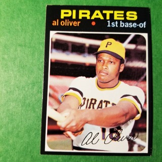 1971 Topps Vintage Baseball Card # 388 - AL OLIVER - PIRATES - NRMT/MT
