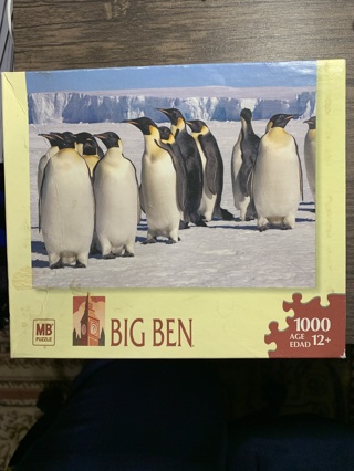 PENGUIN PUZZLE~1000 PIECES~PLEASE READ DESCRIPTION~FREE SHIPPING