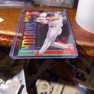 1995 donruss leaf manny Ramirez baseball card 