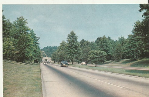 Vintage Unused Postcard: p: Martine's Restaurant, US 40 OH