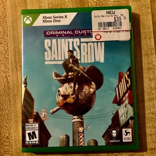 *New* Saints Row Criminal Custom Edition (Xbox Series X / Xbox One) PLEASE READ