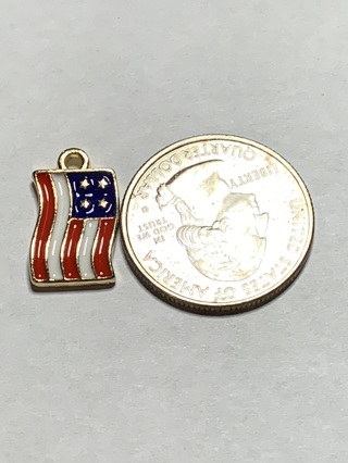 4TH OF JULY CHARM~#16~1 CHARM ONLY~FREE SHIPPING!