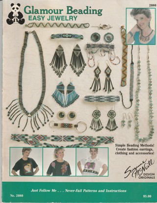 Craft Magazine/leaflet/booklet: Glamour Beading Easy Jewelry