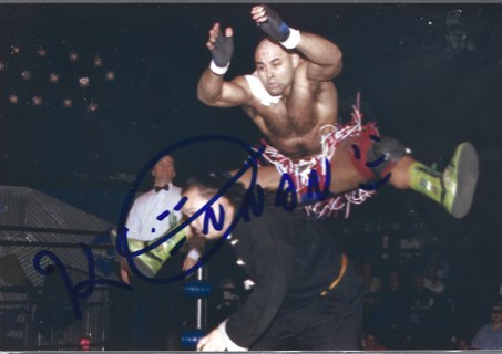 Konnan Signed 4x6 Photo Wrestling WWE WCW NWO MLW Impact Wrestler Rapper Auto