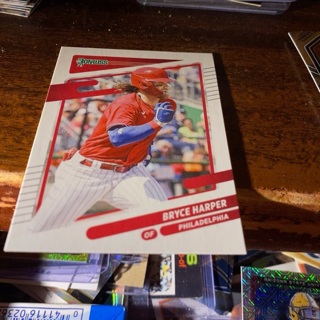 2021 panini donruss Bryce Harper baseball card 