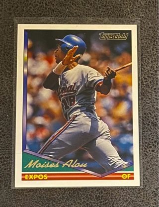 Moises Alou GOLD parallel