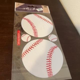 Sticko baseball stickers 