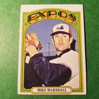 1972 - TOPPS BASEBALL CARD NO. 505 - MIKE MARSHALL - EXPOS