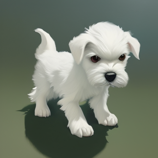 Listia Digital Collectible: Maltese Puppy