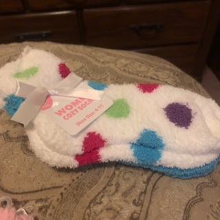 2pk womens cozy socks