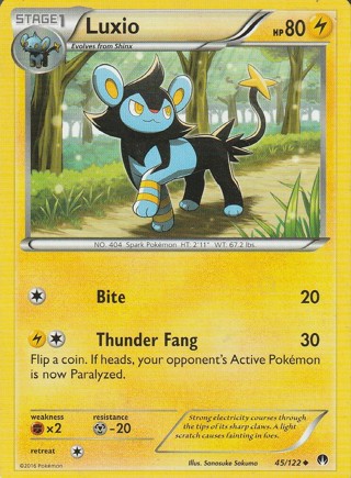 Pokemon Card: Luxio