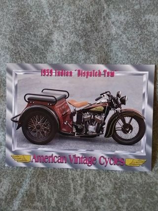 American Vintage Cycles Trading Card # 91
