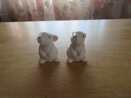 Bunny Salt & Pepper Shakers