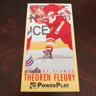 1993-94 Fleer Power Play - [Base] #36 Theoren Fleury