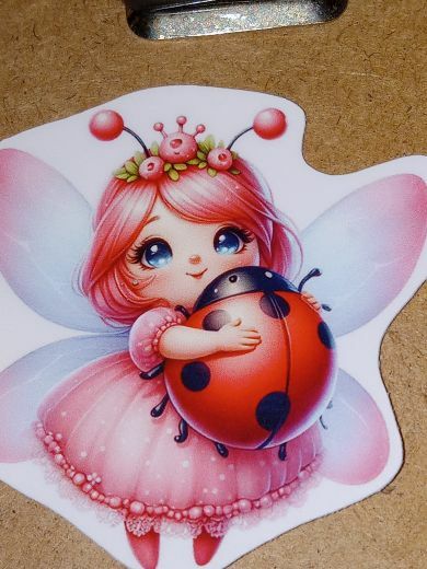 Free: Pretty one thick vinyl sticker no refunds regular mail only Very nice win 2 or more get bonus