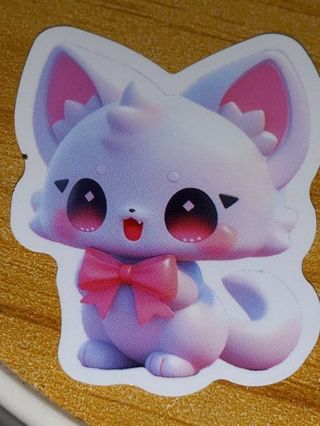 New Cute one vinyl sticker no refunds regular mail only Very nice quality!