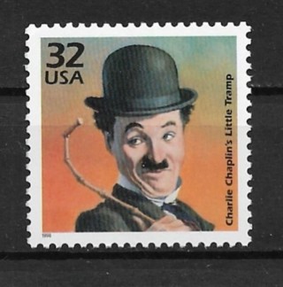 1988 Sc3183a Celebrate the Century: 1910's Charlie Chaplin MNH 