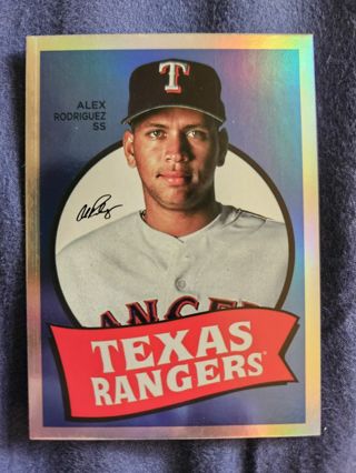 2023 Topps Archives 1969 Topps Alex Rodriguez