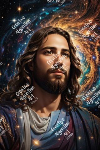 Listia Digital Collectible: Christ Within The Cosmos