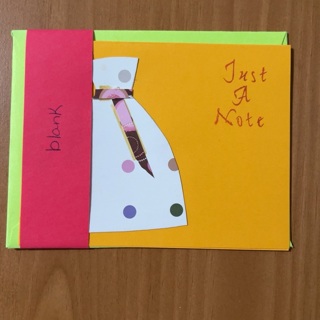 Handmade Note Card (G)