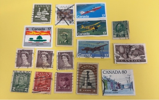 Canada stamp lot