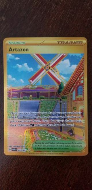 ARTAZON 229/197 HYPER RARE - SECRET RARE