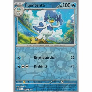  Tradingcard - Pokemon 2023 german Fuentente 053/198 REVERSE HOLO 